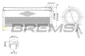 Bremsi FA1996 - BRAKE PADS