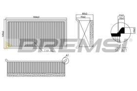 Bremsi FA2340 - BRAKE PADS