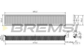 Bremsi FA2343 - BRAKE PADS