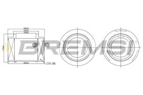 Bremsi FA2406 - BRAKE PADS