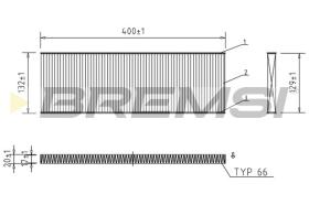 Bremsi FC1525 - BRAKE PADS