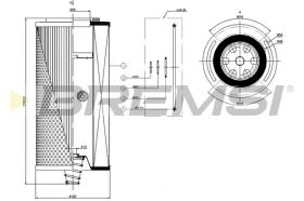 Bremsi FL1736 - BRAKE PADS