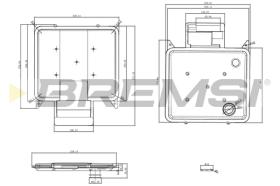 Bremsi FR0673 - BRAKE PADS