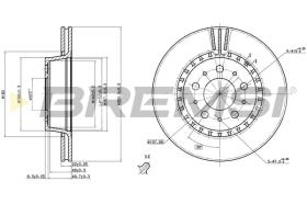 Bremsi CD6194V - BRAKE PADS