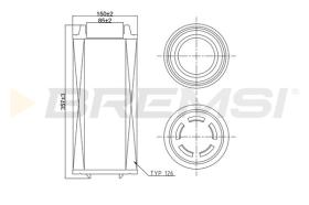 Bremsi FA1683 - BRAKE PADS