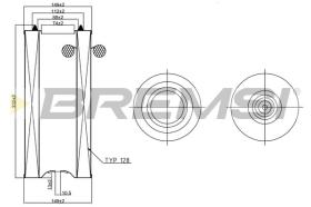 Bremsi FA1694 - BRAKE PADS