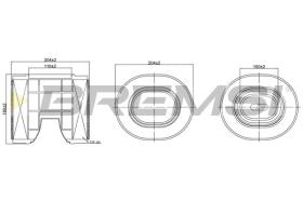 Bremsi FA2547 - BRAKE PADS