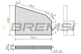 Bremsi FC2530A - BRAKE PADS