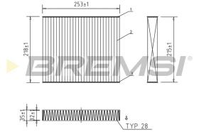 Bremsi FC2542C - BRAKE PADS