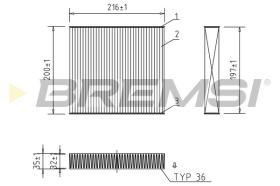 Bremsi FC2572 - BRAKE PADS