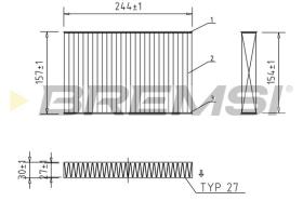 Bremsi FC2586C - BRAKE PADS