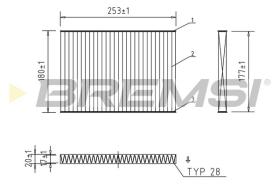 Bremsi FC2587C - BRAKE PADS