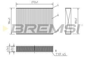 Bremsi FC2588 - BRAKE PADS