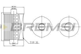 Bremsi FL2589 - BRAKE PADS