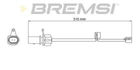 Bremsi WI0946 - BRAKE PADS