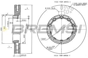 Bremsi CD5270V - BRAKE PADS