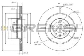 Bremsi CD5381V - BRAKE PADS