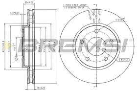 Bremsi CD7803V - BRAKE PADS