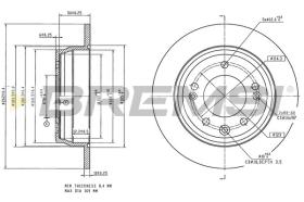 Bremsi CD8087S - BRAKE PADS