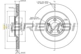 Bremsi CD8108V - BRAKE PADS