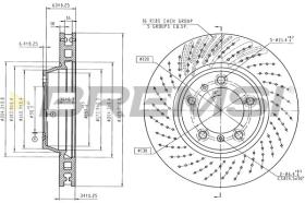 Bremsi CD8118VLS - BRAKE PADS