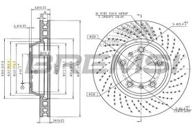 Bremsi CD8118VRD - BRAKE PADS