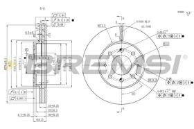 Bremsi CD8163V - BRAKE PADS