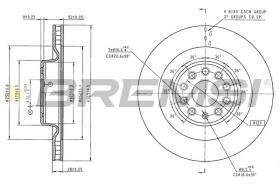 Bremsi CD8165V - BRAKE PADS