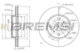 Bremsi CD8166V - BRAKE PADS