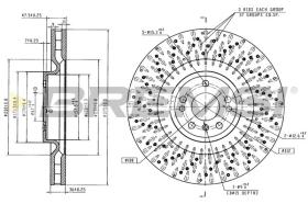 Bremsi CD8207V - BRAKE PADS