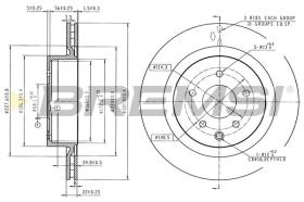 Bremsi CD8240V - BRAKE PADS