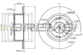 Bremsi CD8259S - BRAKE PADS