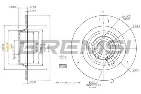 Bremsi CD8483S - BRAKE PADS