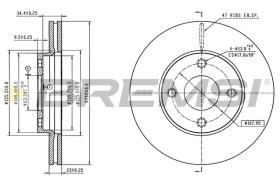 Bremsi CD8679V - BRAKE PADS