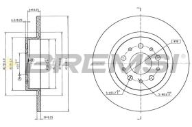 Bremsi CD8778S - BRAKE PADS