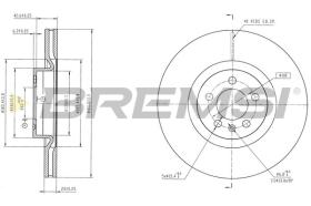 Bremsi CD8835V - BRAKE PADS