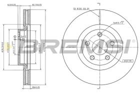 Bremsi CD8844V - BRAKE PADS