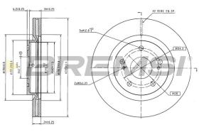 Bremsi CD8855V - BRAKE PADS