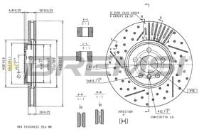 Bremsi CD8925V - BRAKE PADS