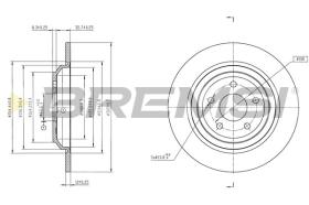 Bremsi CD8977S - BRAKE PADS