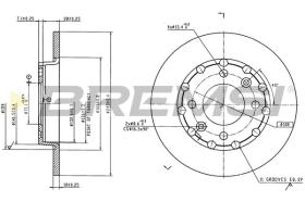 Bremsi CD8985S - BRAKE PADS