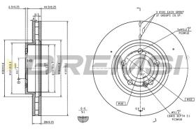 Bremsi CD8994V - BRAKE PADS