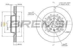 Bremsi CD9014V - BRAKE PADS