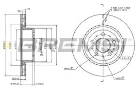 Bremsi CD9015V - BRAKE PADS