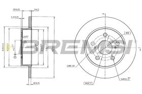 Bremsi CD9028S - BRAKE PADS