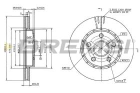 Bremsi CD9029V - BRAKE PADS