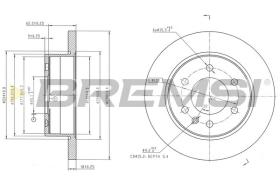 Bremsi CD9030V - BRAKE PADS