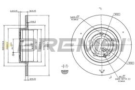 Bremsi CD9031S - BRAKE PADS