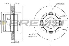 Bremsi CD9041V - BRAKE PADS