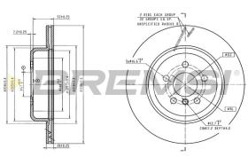 Bremsi CD9042VLS - BRAKE PADS